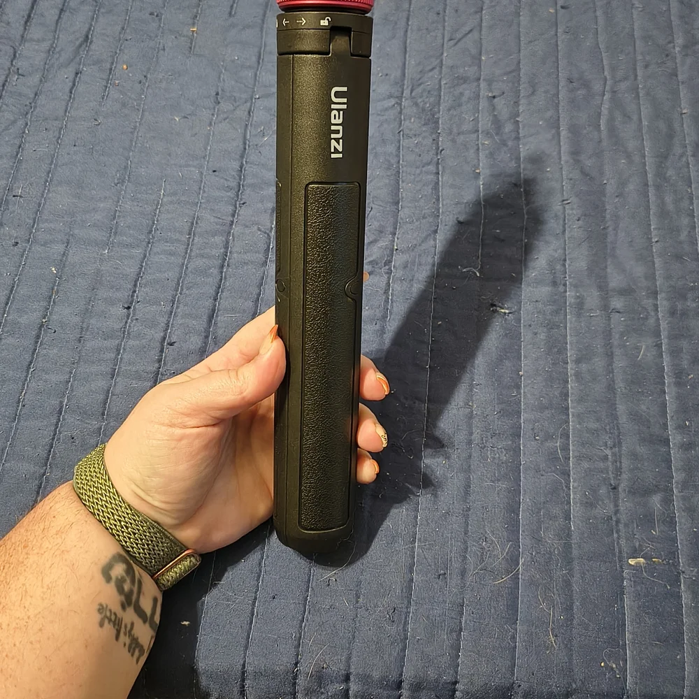 GoPro Black and Red Extendable Tripod